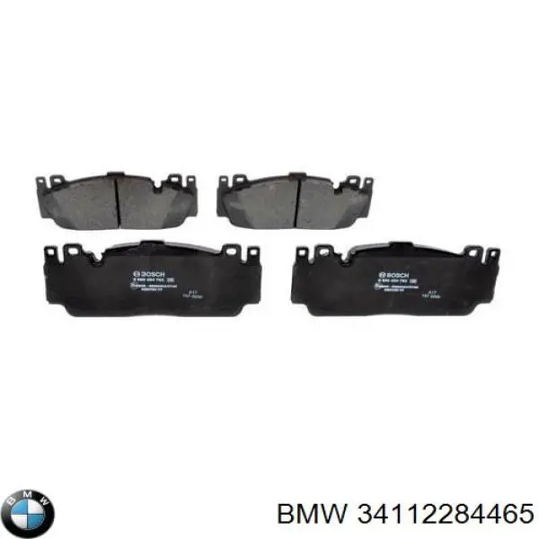 34112284465 BMW pastillas de freno delanteras