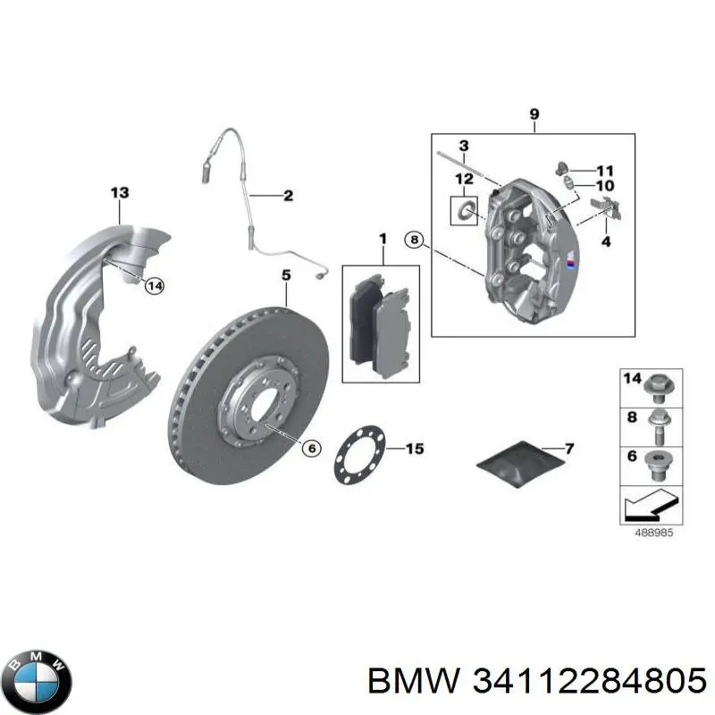  BMW 34112284805 precio, desde 6373,91 EUR