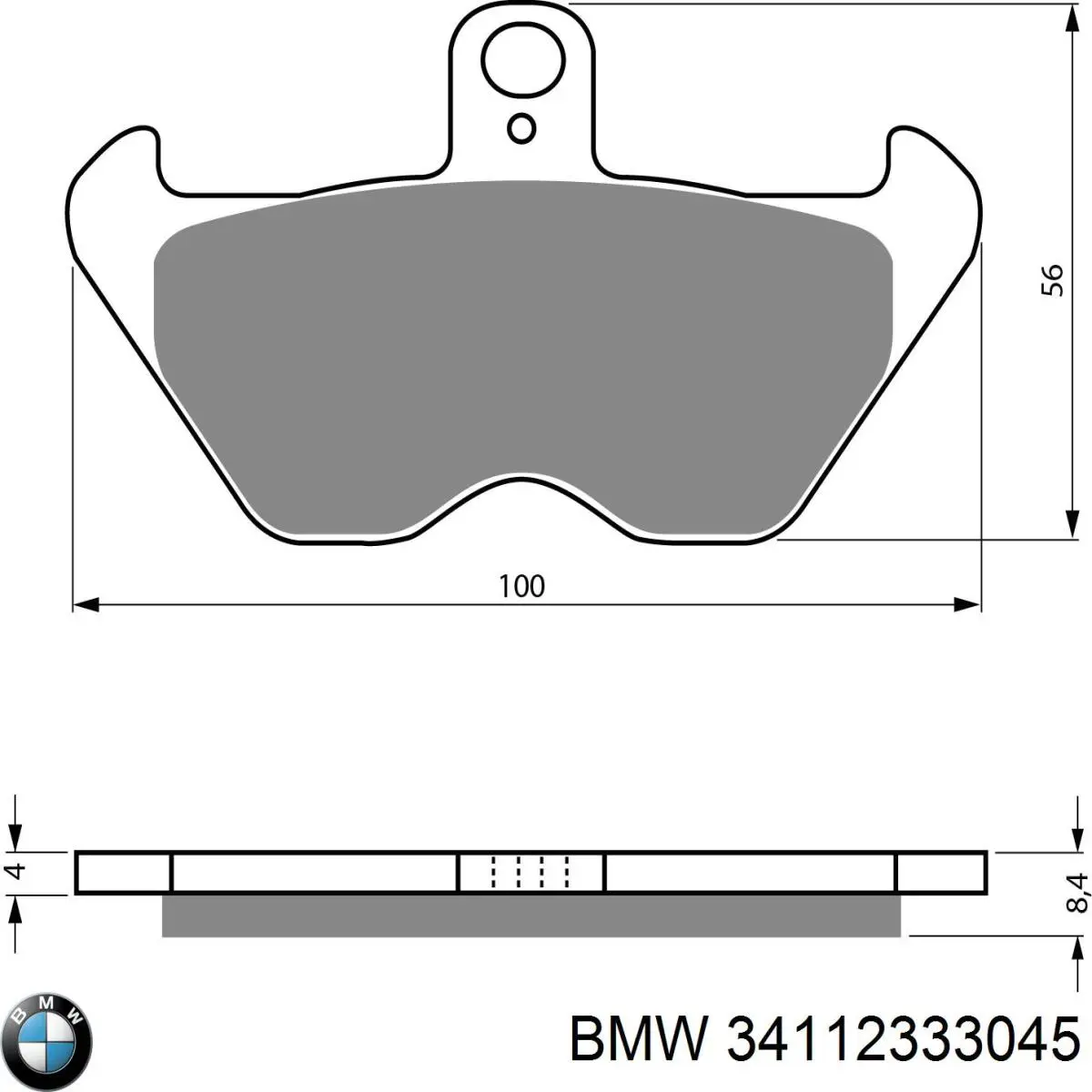 Pastillas freno delanteras BMW 34112333045 precio, desde 31,04 EUR