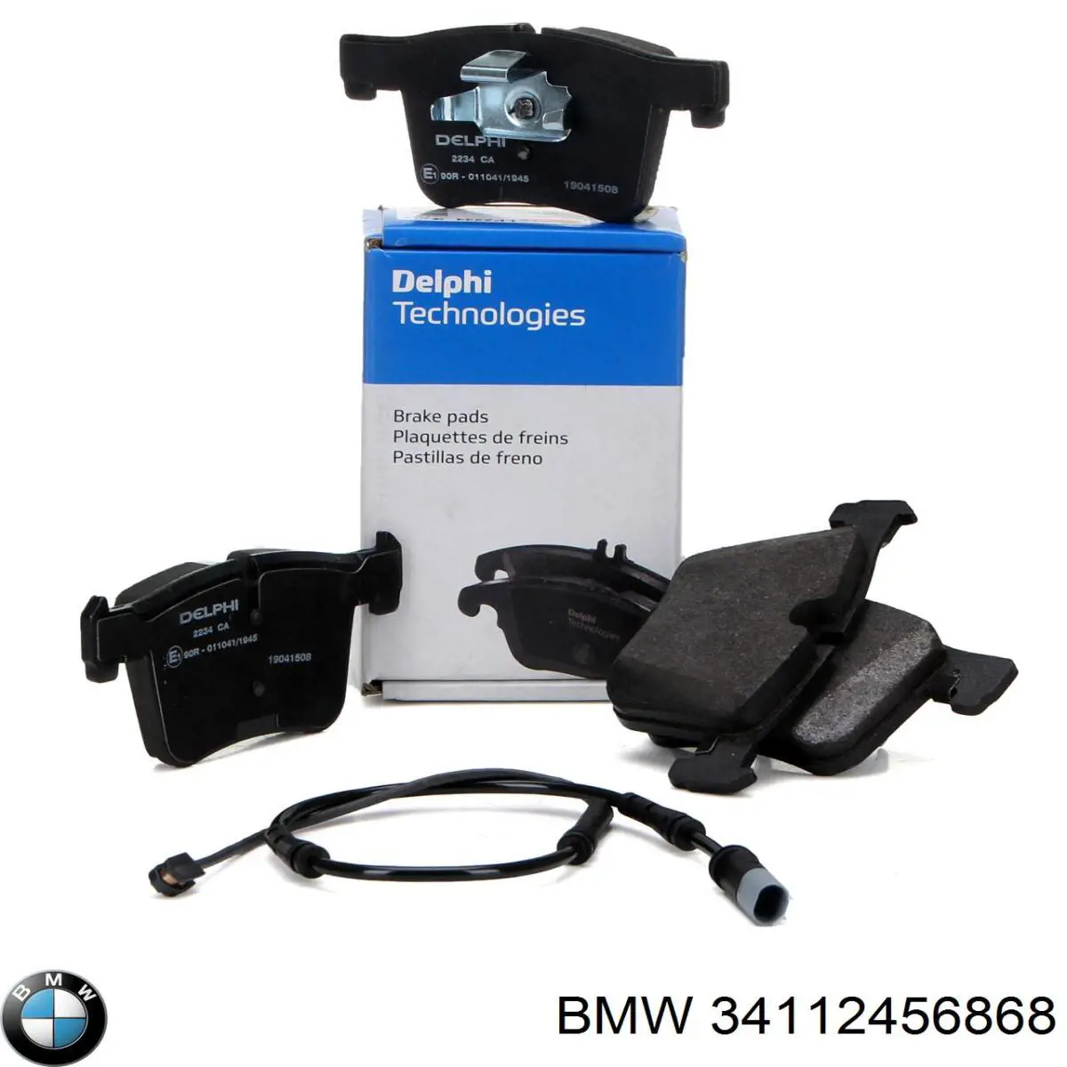 Pastillas freno delanteras BMW 34112456868 precio, desde 44,72 EUR