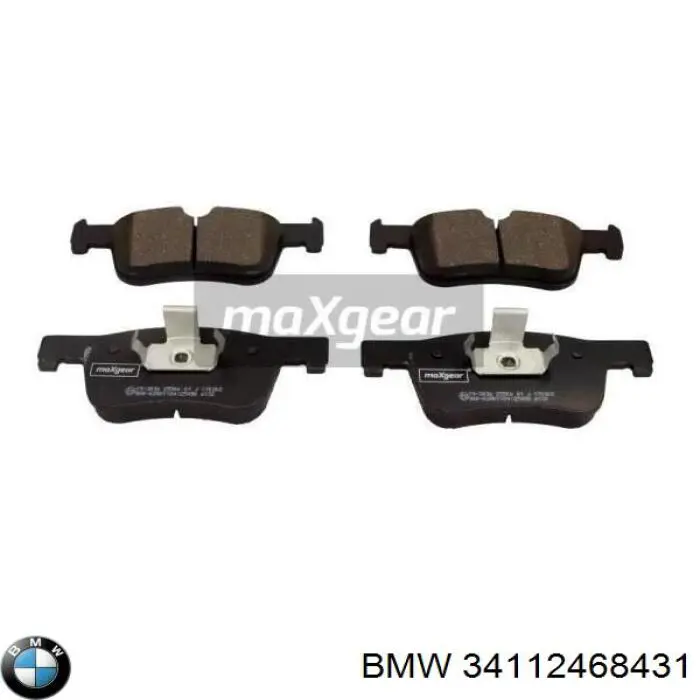 Pastillas freno delanteras BMW 34112468431 precio, desde 32,36 EUR