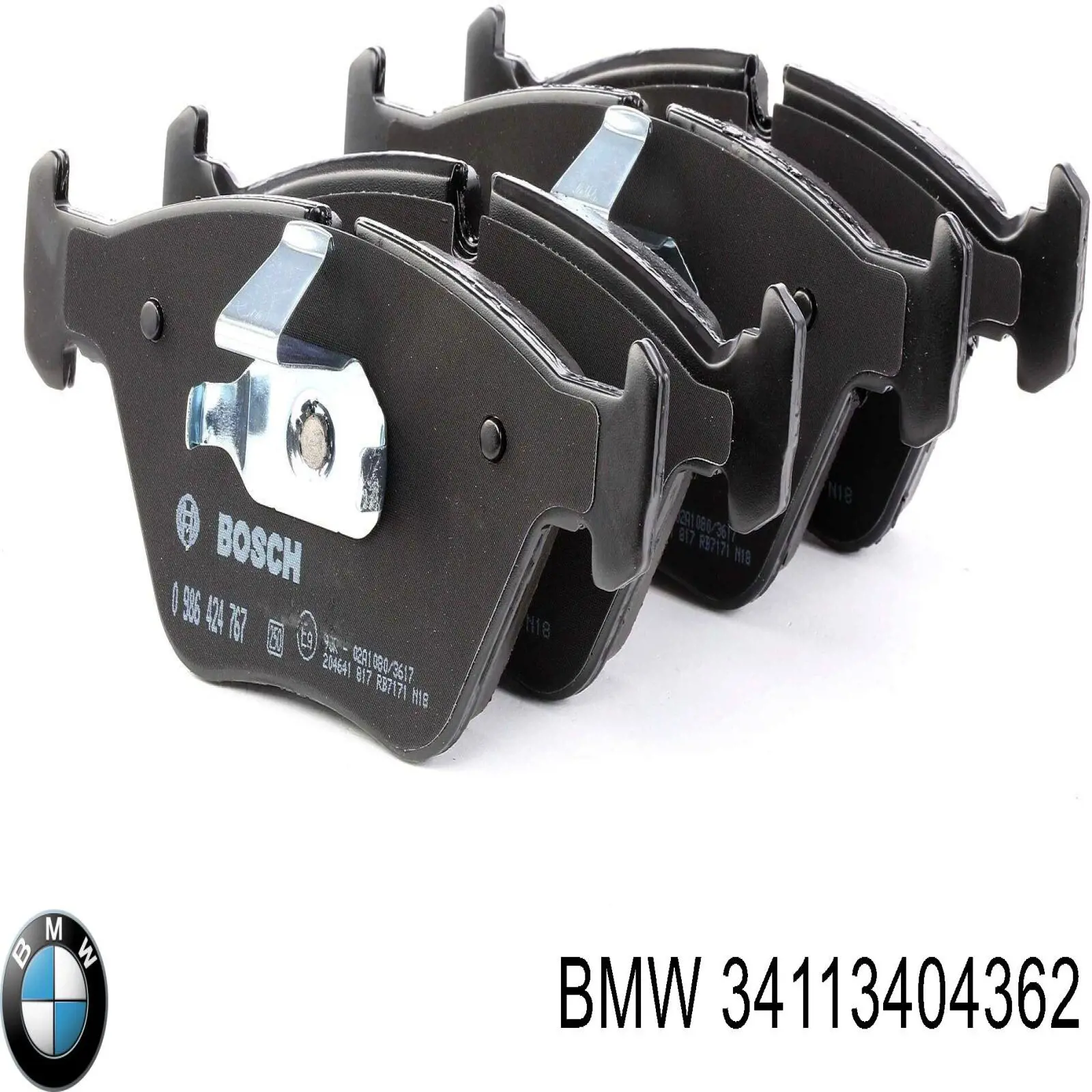 Comprar 34113404362 BMW Pastillas delanteras de freno