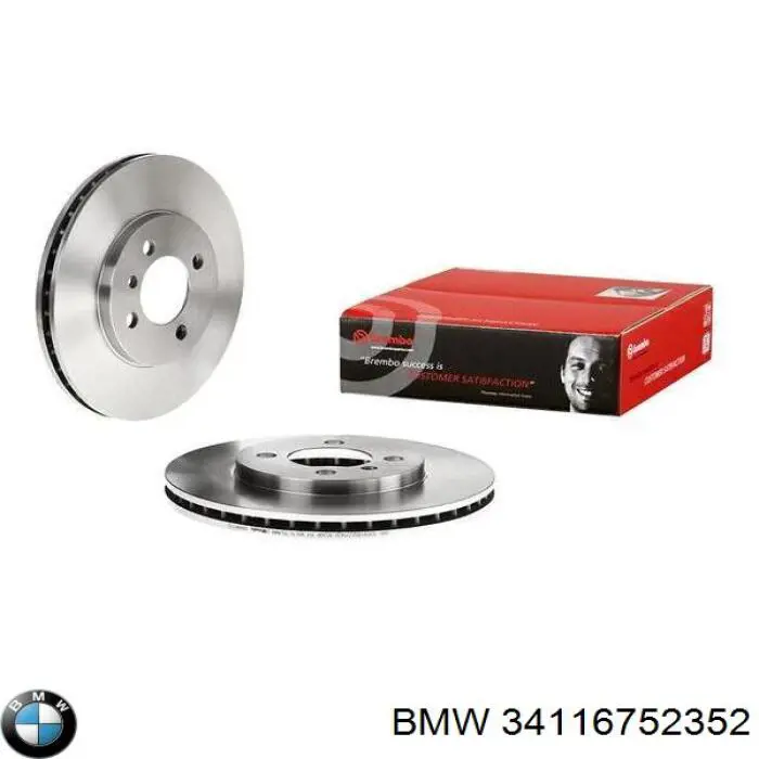 Comprar 34116752352 BMW Freno de disco delantero