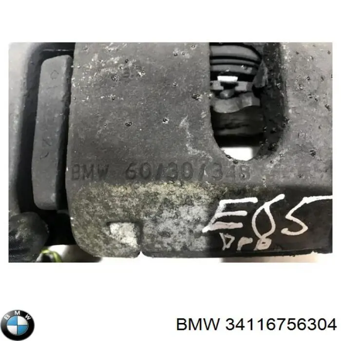 34116756304 BMW pinza de freno delantera derecha