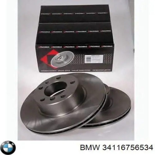 Frenos delanteros BMW 34116756534 precio, desde 51,49 EUR