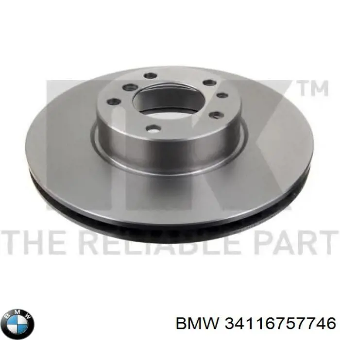 Frenos delanteros BMW 34116757746 precio, desde 89,86 EUR