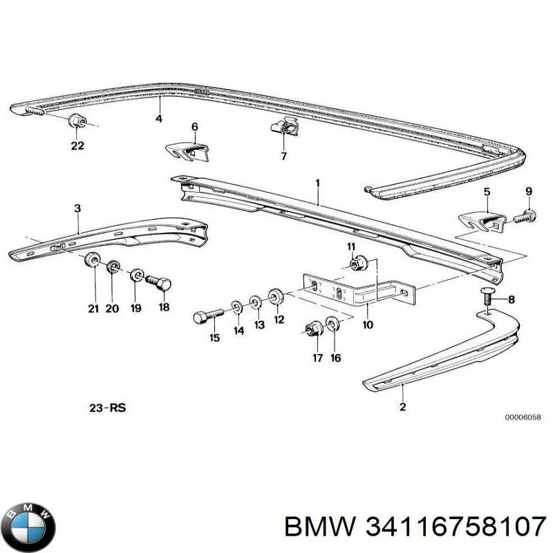Comprar 34116758107 BMW Válvula de purga de la pinza de freno delantera