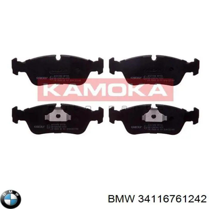 34116761242 BMW pastillas de freno delanteras