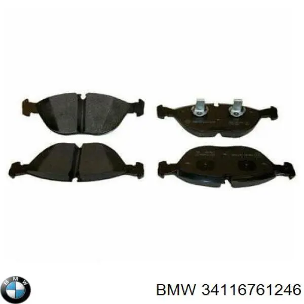 Pastillas freno delanteras BMW 34116761246 precio, desde 52,12 EUR