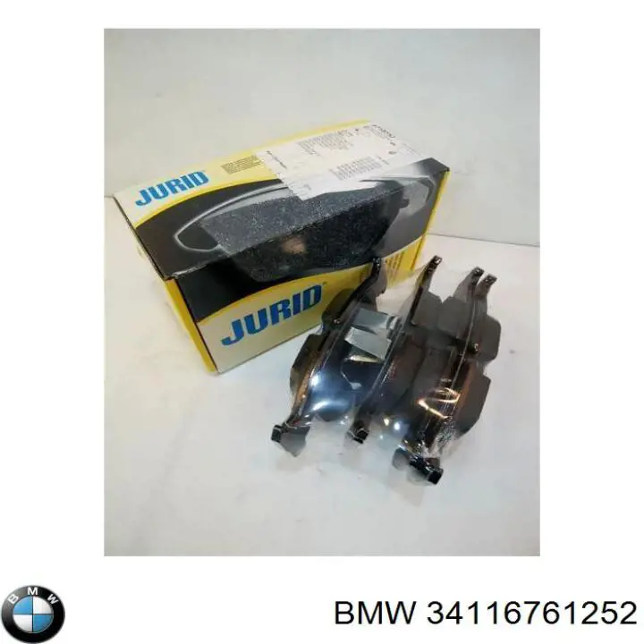Comprar 34116761252 BMW Pastillas delanteras de freno