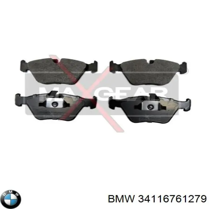 Pastillas freno delanteras BMW 34116761279 precio, desde 28,65 EUR