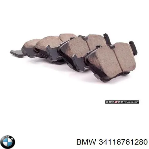 Pastillas de freno 34116761280 BMW