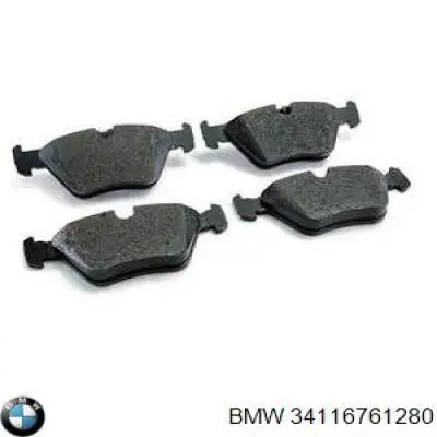 Pastillas freno delanteras BMW 34116761280 precio, desde 36,31 EUR