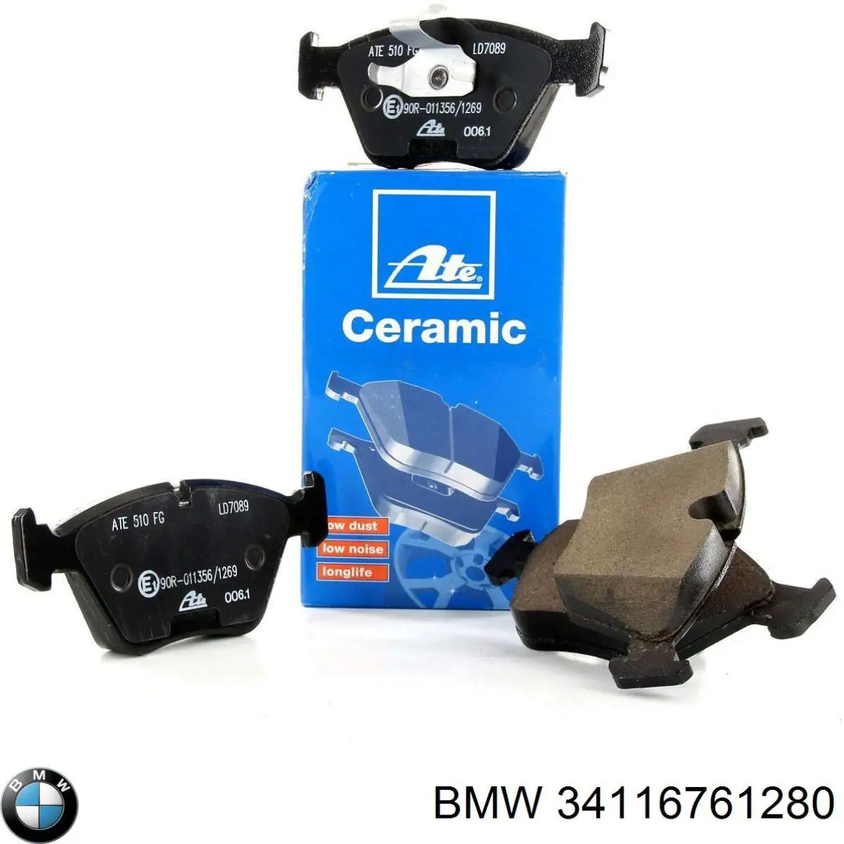 Pastillas de freno delanteras BMW 34116761280