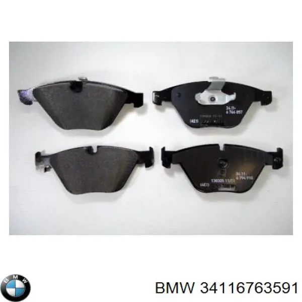 Pastillas de freno delanteras BMW 3 E90