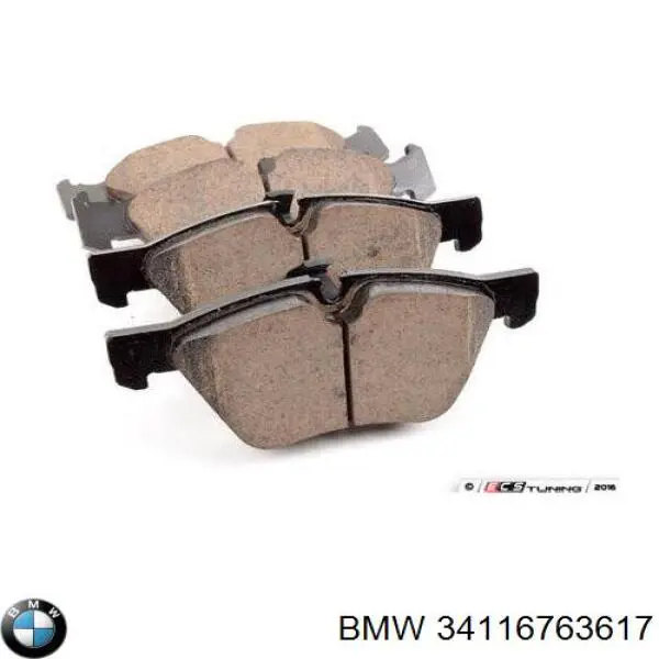 34116763617 BMW Pastillas delanteras