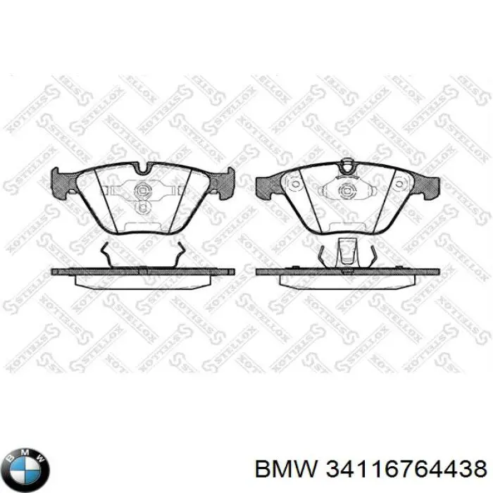 Pastillas de freno delanteras BMW 3 E90