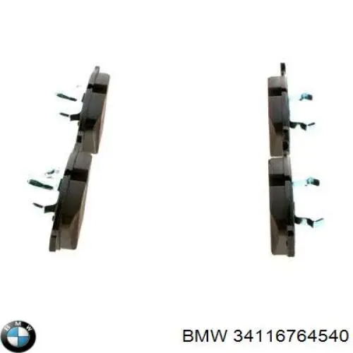 Pastillas de freno delanteras BMW 3 E90