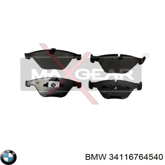 Pastillas de freno delanteras BMW 3 E90