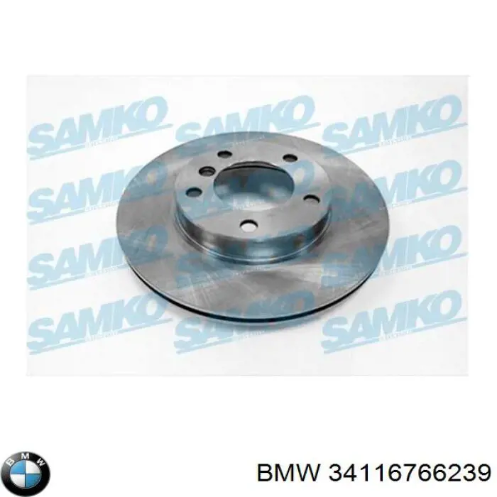 Comprar 34116766239 BMW Freno de disco delantero