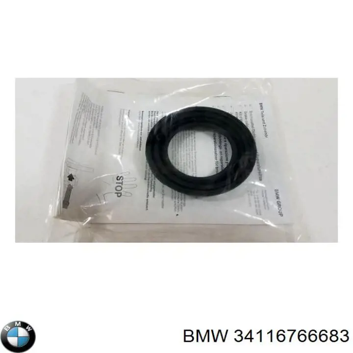 34116766683 BMW juego de reparación, pinza de freno trasero