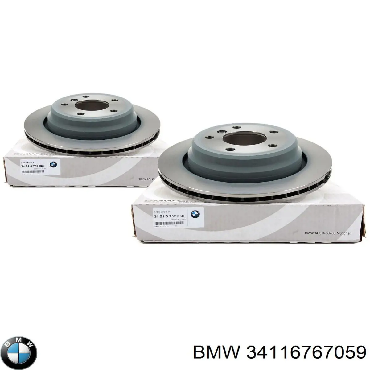 Disco de freno 34116767059 BMW