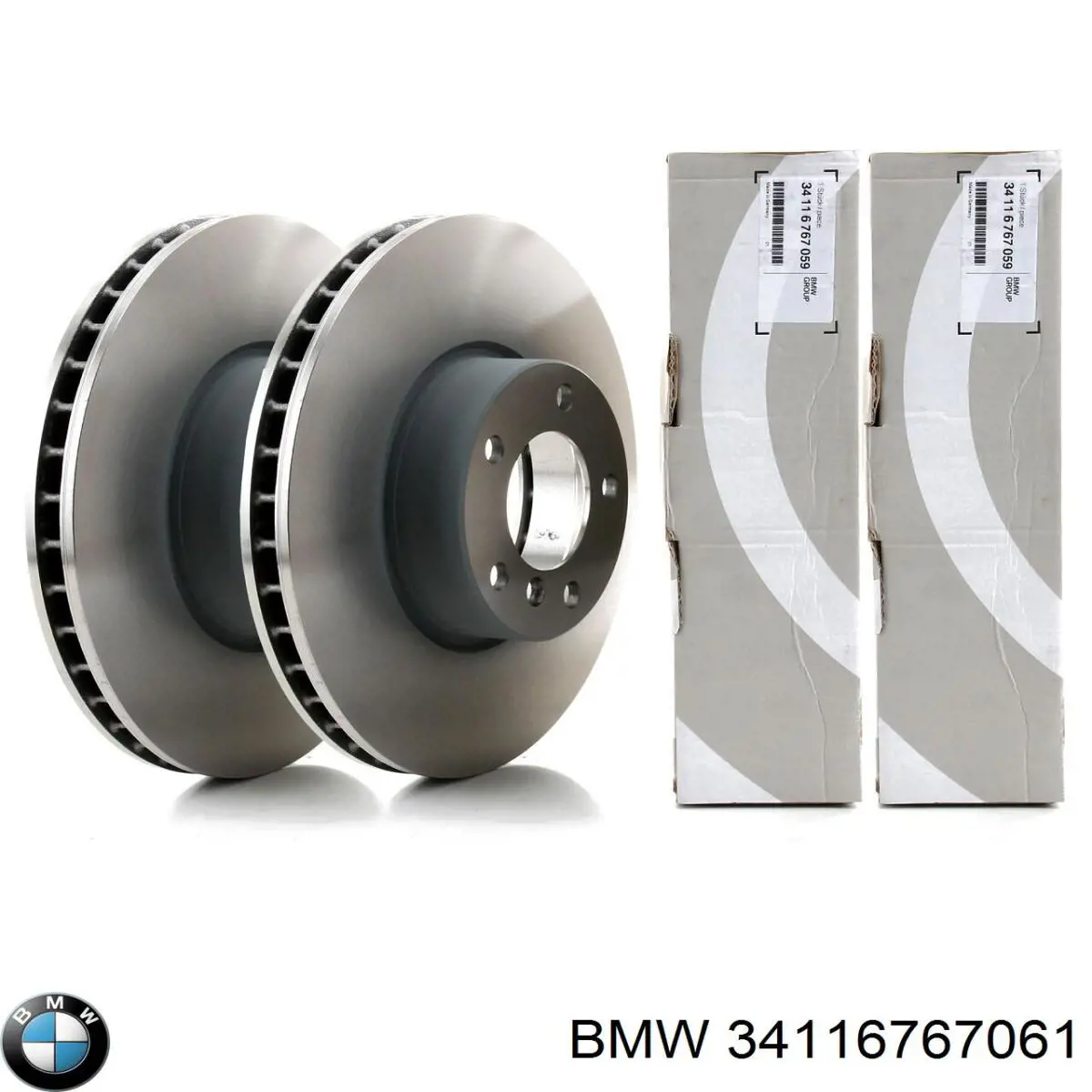 34116767061 BMW Discos