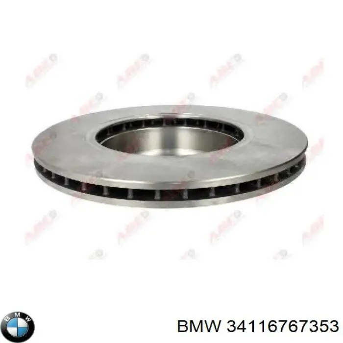 34116767353 BMW freno de disco delantero