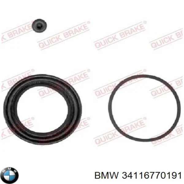 34116770191 BMW pinza de freno delantera izquierda