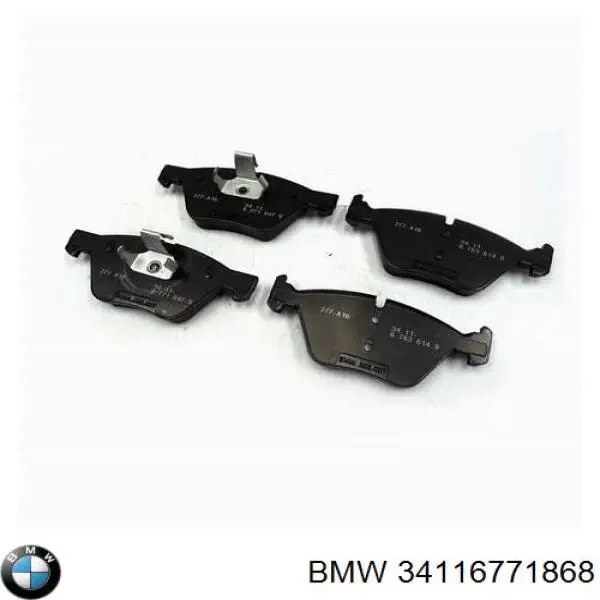 Comprar 34116771868 BMW Pastillas delanteras de freno