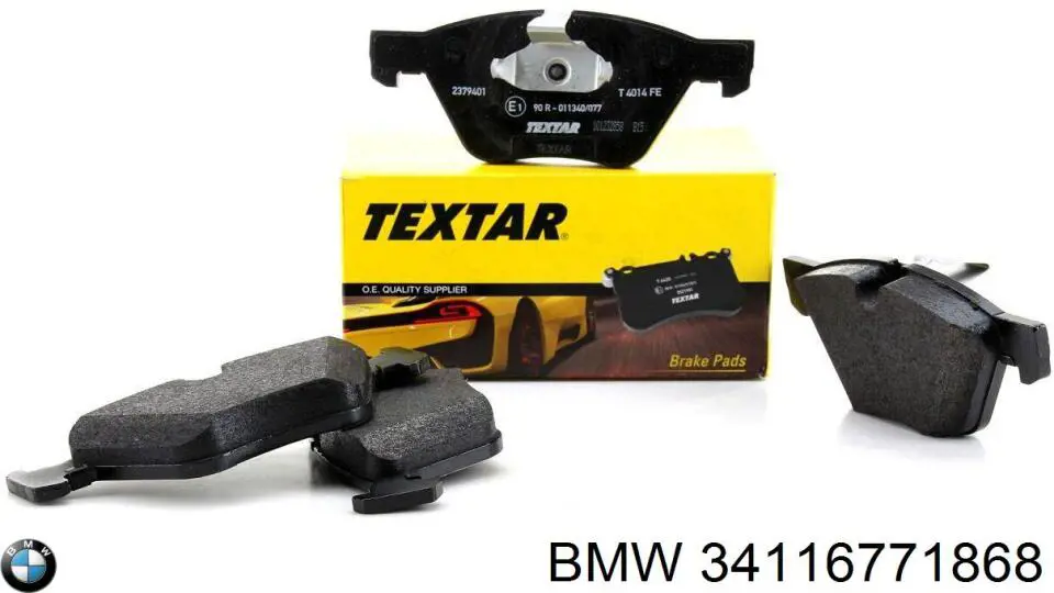 34116771868 BMW Pastillas delanteras