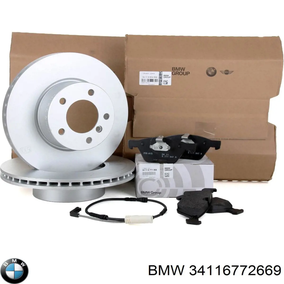 34116772669 BMW Discos