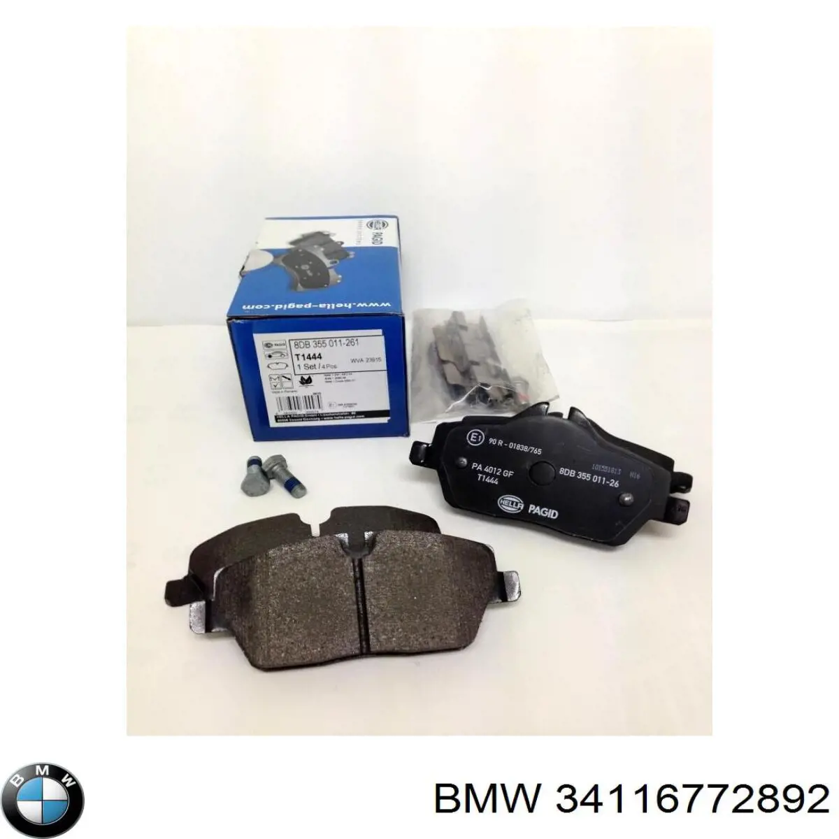 Pastillas de freno 34116772892 BMW