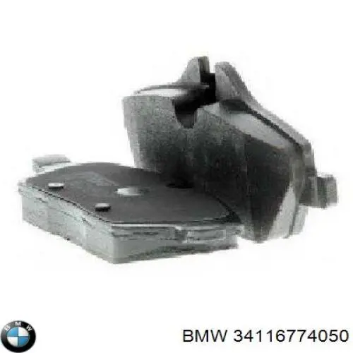 34116774050 BMW Pastillas delanteras