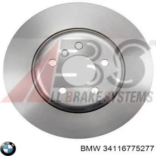 Disco de freno 34116775277 BMW