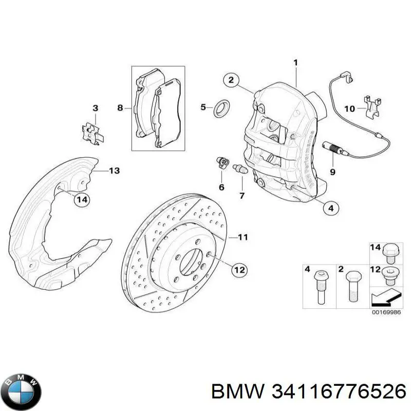  BMW 34116776526