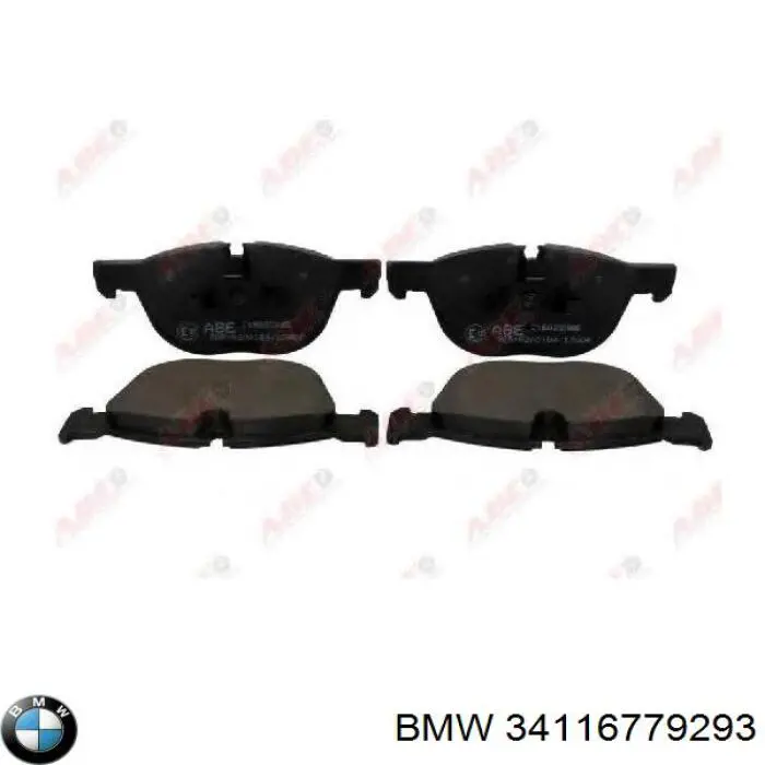 34116779293 BMW pastillas de freno delanteras