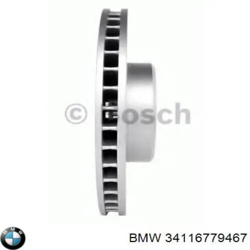 Comprar 34116779467 BMW Freno de disco delantero