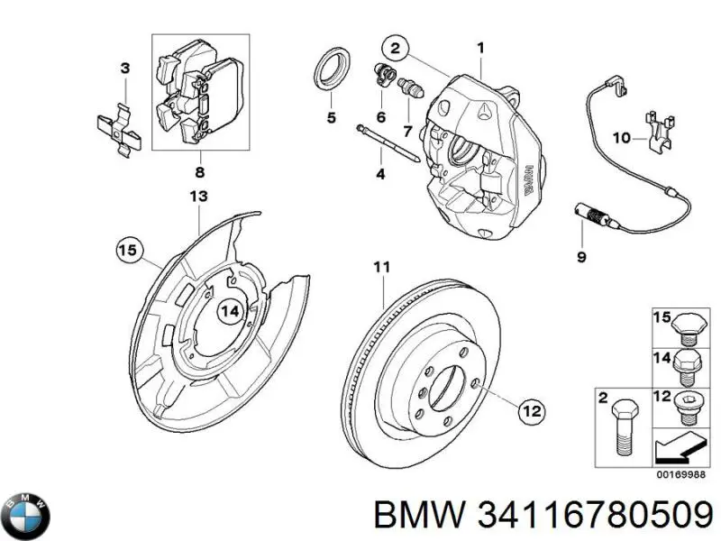 34116780509 BMW