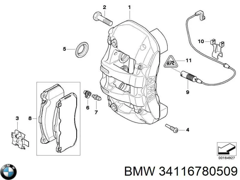 Comprar 34116780509 BMW 