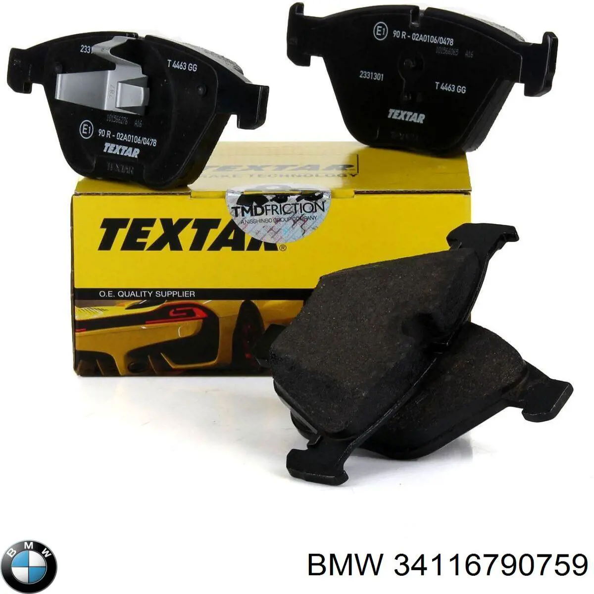 Pastillas freno delanteras BMW 34116790759 precio, desde 35,85 EUR
