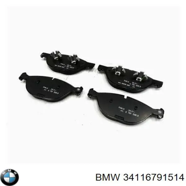 Pastillas freno delanteras BMW 34116791514 precio, desde 47,21 EUR