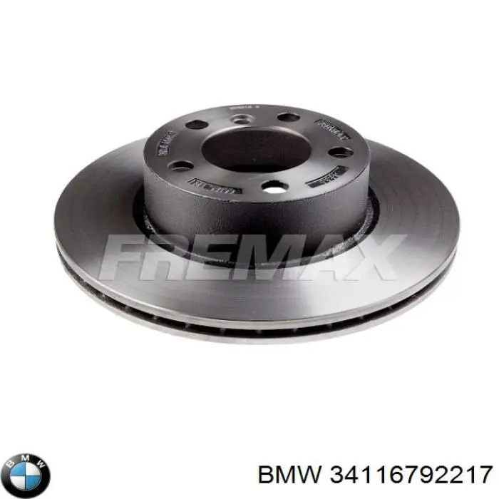 Frenos delanteros BMW 34116792217 precio, desde 45,24 EUR