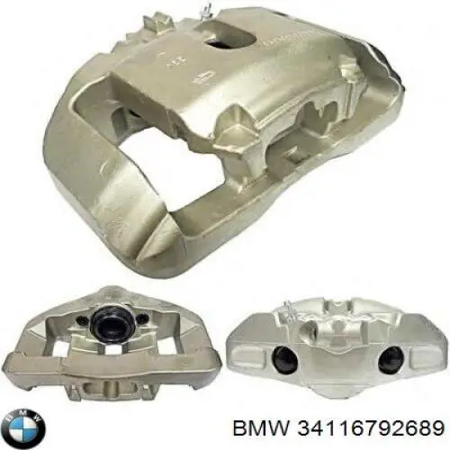 34116792689 BMW pinza de freno delantera izquierda