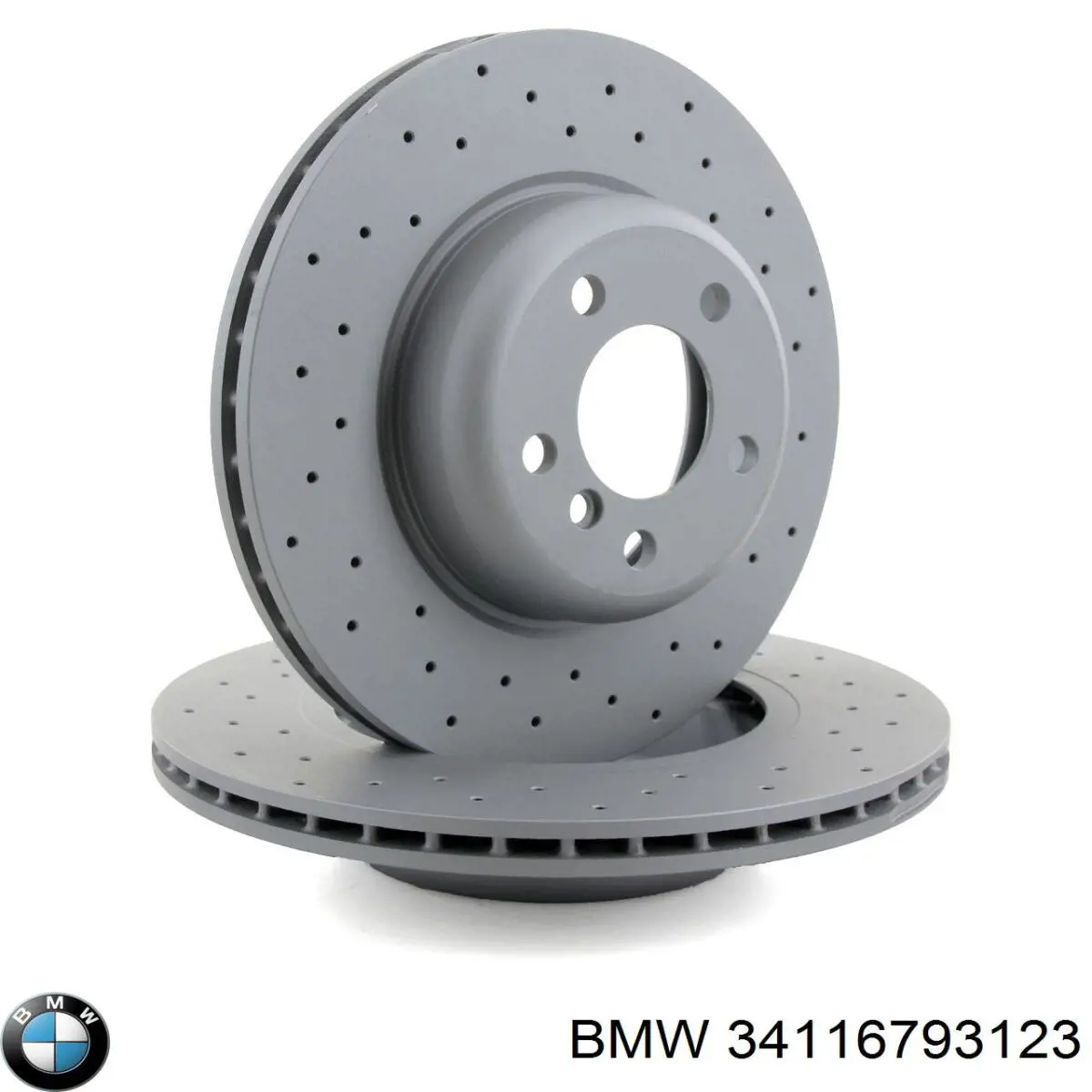 Disco de freno delantero BMW 34116793123