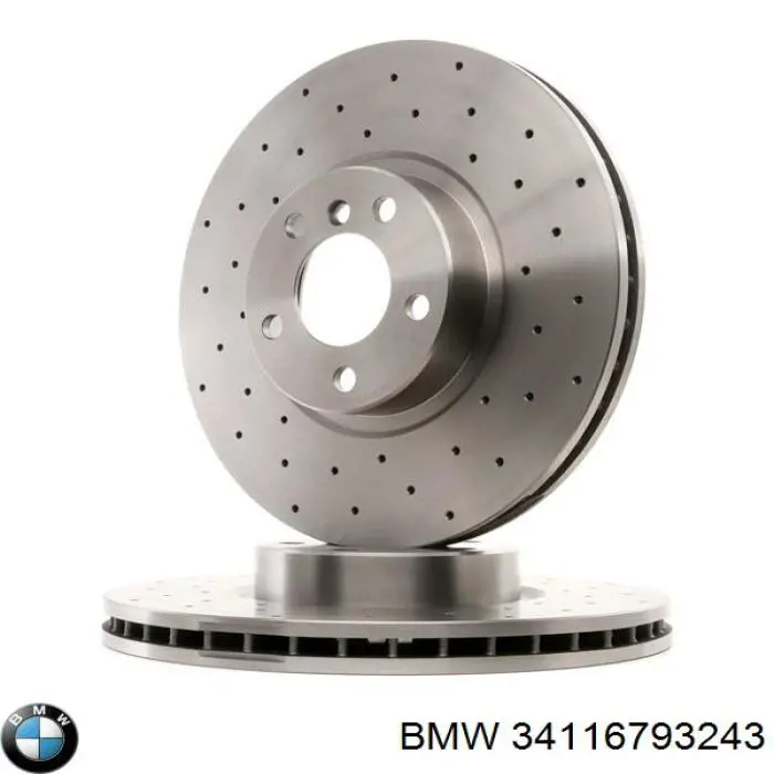 Comprar 34116793243 BMW Freno de disco delantero