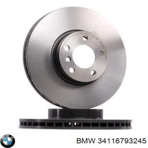 34116793245 BMW freno de disco delantero