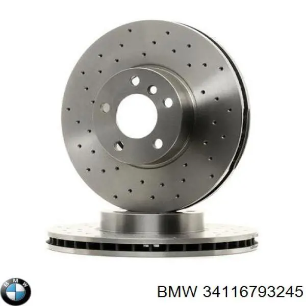 Comprar 34116793245 BMW Freno de disco delantero