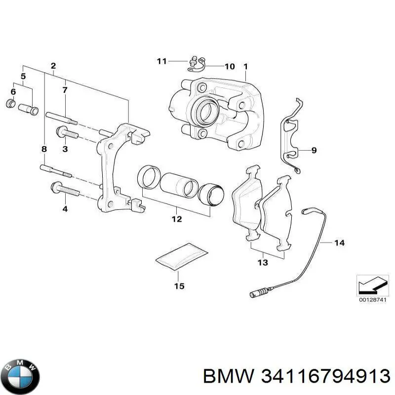 Pastillas de freno delanteras BMW 3 E90