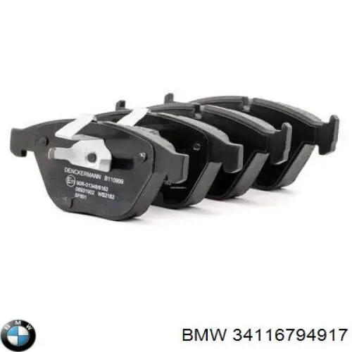 Pastillas de freno delanteras BMW 34116794917